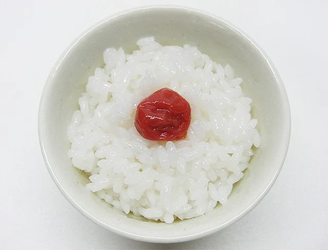 Reis mit Umeboshi