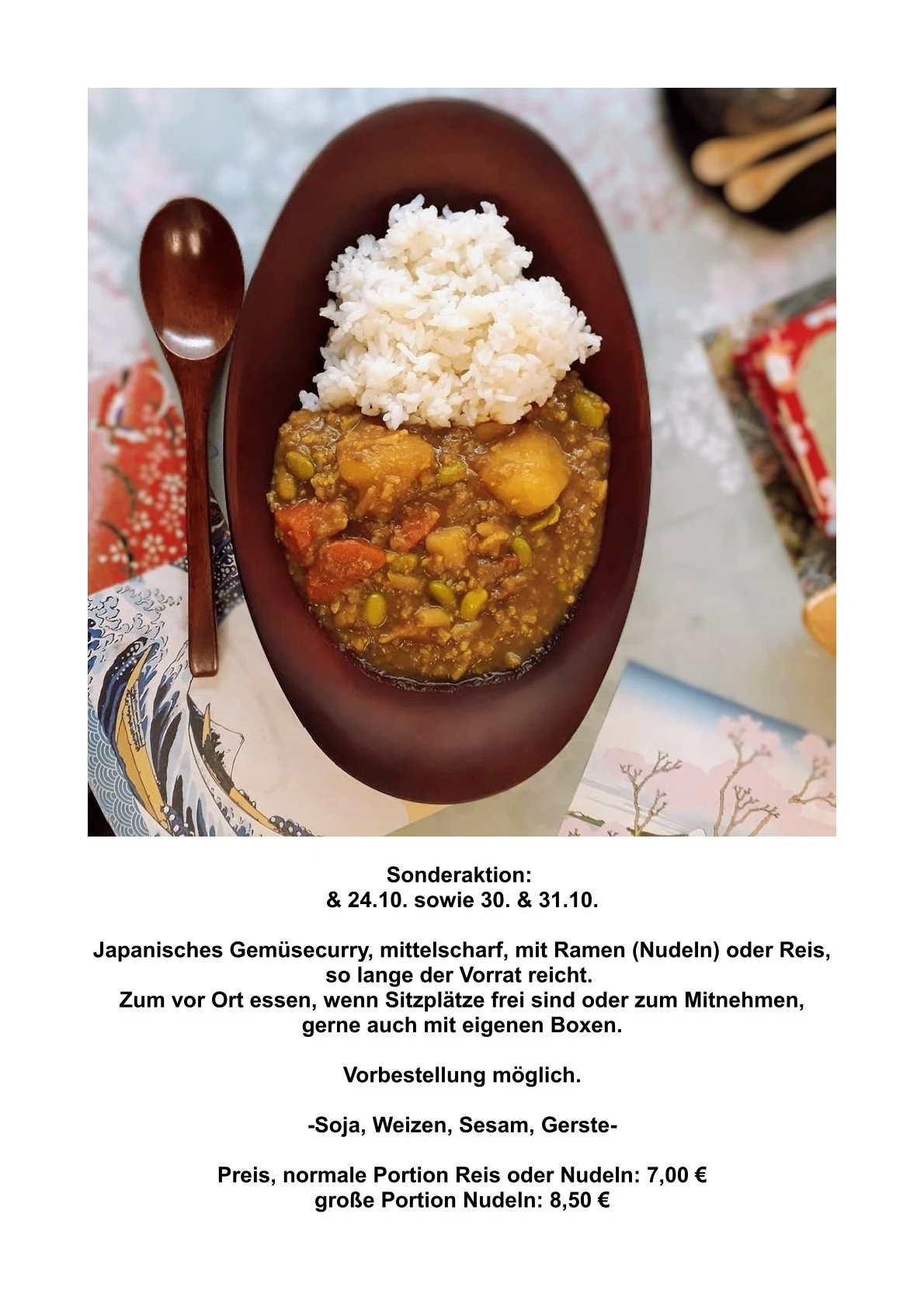 Herbstcurry Angebot