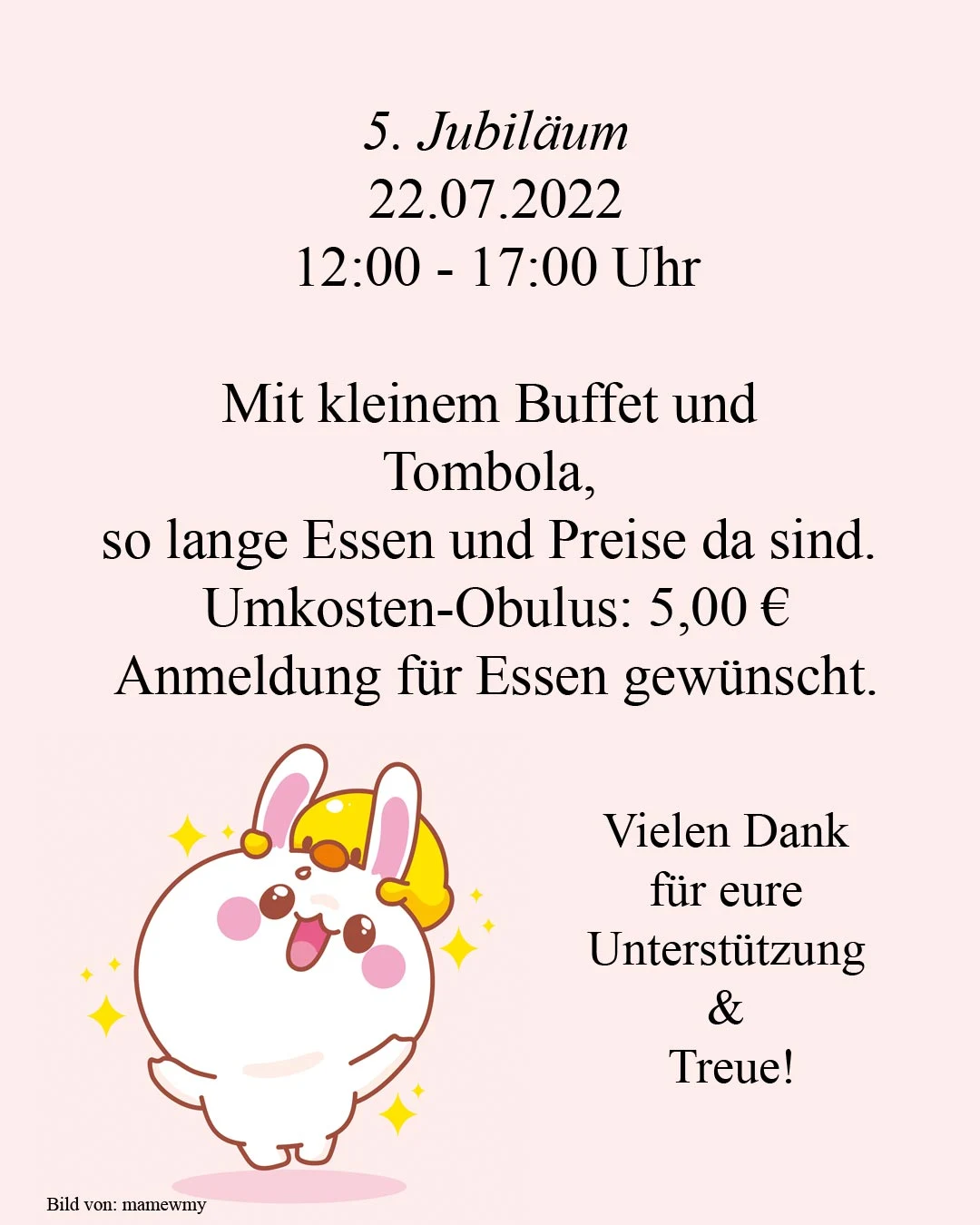 5. Jubiläum
