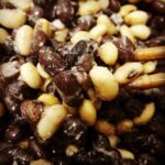Azukibohnen-Sojabohnen-Natto